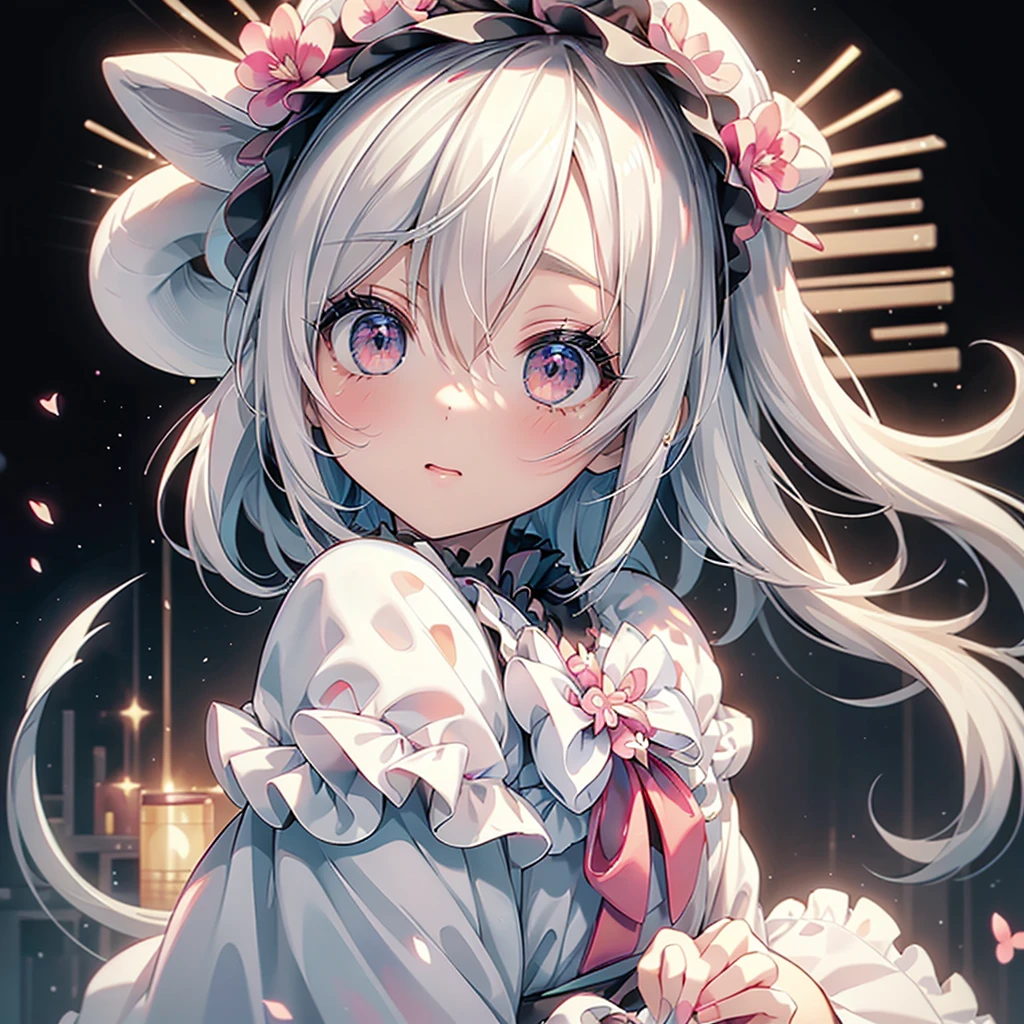 (Ultra-high resolution of the highest quality, masutepiece, Best Quality, 8K, Super Detail, Best Quality:1.3), (1 littlegirl:1.9), (smallbody:1.8), (tiny body:1.8), (:1.8), (flat chest:1.4), (petite:1.8), (slender body:1.1), drooping eyes, (blush cheek:1.2), long hair, blonde hair, ribbon, europe castles, balcony, front view, beautiful hair, beautiful face, beautiful eyes, beautiful body, beautiful hands, (princess gown:1.4), tiara, erect nipples, small nipples, (orgasm:1.4), (looking up:1.4), (half closed eyes:1.1), (face focus:1.6)