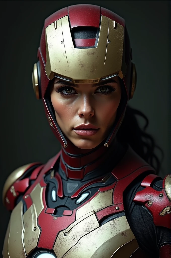 Mia Khalifa in ironman photo 
