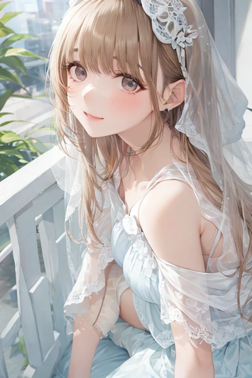 a young girl, 8 years old, extremely detailed face, beautiful detailed eyes, beautiful detailed lips, long eyelashes, angelic expression, innocent, scared, pristine white lace dress, flower crown, long wavy brown hair, kneeling on the ground, penis inserted into her anus, detailed anatomy, photorealistic, unreal engine, 8k, high quality, masterpiece, hentai, , sem roupas, anus amostra