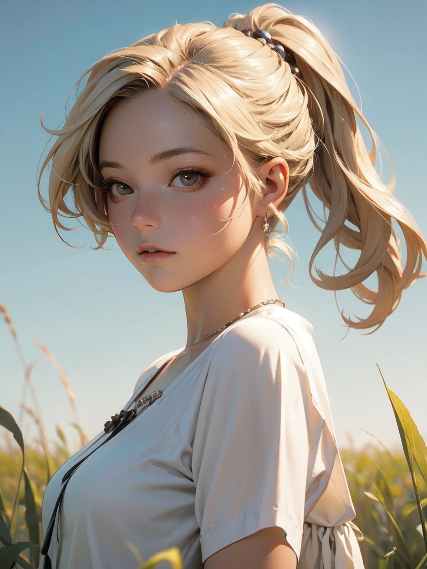 photoRealistic,Realistic, Alone, photoRealistic, Best Quality,  ultra high resolution ,  1 girl,, , Blonde in a ponytail, Wearing a yellow sundress, A gentle breeze blowing through the grass,, ,  1 girl,, beautiful, masterpiece, Best Quality,   very detailed face  , perfect lighting,  1 girl, Alone,, , Best Quality,  ultra high resolution , photoRealistic,, Super detailed,, masterpiece, Best Quality, , Nancy 1, 