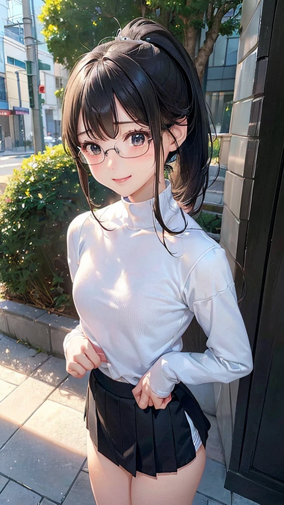 1Girl, 2, Solo, Anime, Ideal body, (Small breast, Hard Nipple). Beautiful, Gorgeous, Fresh, Blunt Bangs, (White Grey Hair:1.5),(Pony Tail Hair:1.3), sport shirt, sports, sporty cloth, sporty skirt, sporty pants, sporty legging, Comfort, Fabric Texture. (Seiza:1.3). Earrings, Thin Black Headband, Eye Glasses, Green Accessories, Environmental Details, Bed Room, Natural Light, Modern Bed, Chair, Window, White Curtain, City View. pov, anime style, UHD, retina, masterpiece, accurate, anatomically correct, textured skin. High Resolution, Looking at the viewer, Blush, Best Quality, Award Winning, Accurate, Embarrassed, seductive smile, naughty smile, horny, sweating, Naughty Face, Chin up, lips open, Gradient Eye Color, Sexy Pose. In the top view shot, the body is bent to the viewer, in front of the camera, looking up to the viewer, tongue out, and with an open mouth. From Above, Close-Up, (sticky goo on breast), (white goo on body), (sweating). Milk, white milk on the breast. Hand correct, arm correct. 2 hand, 2 arm.