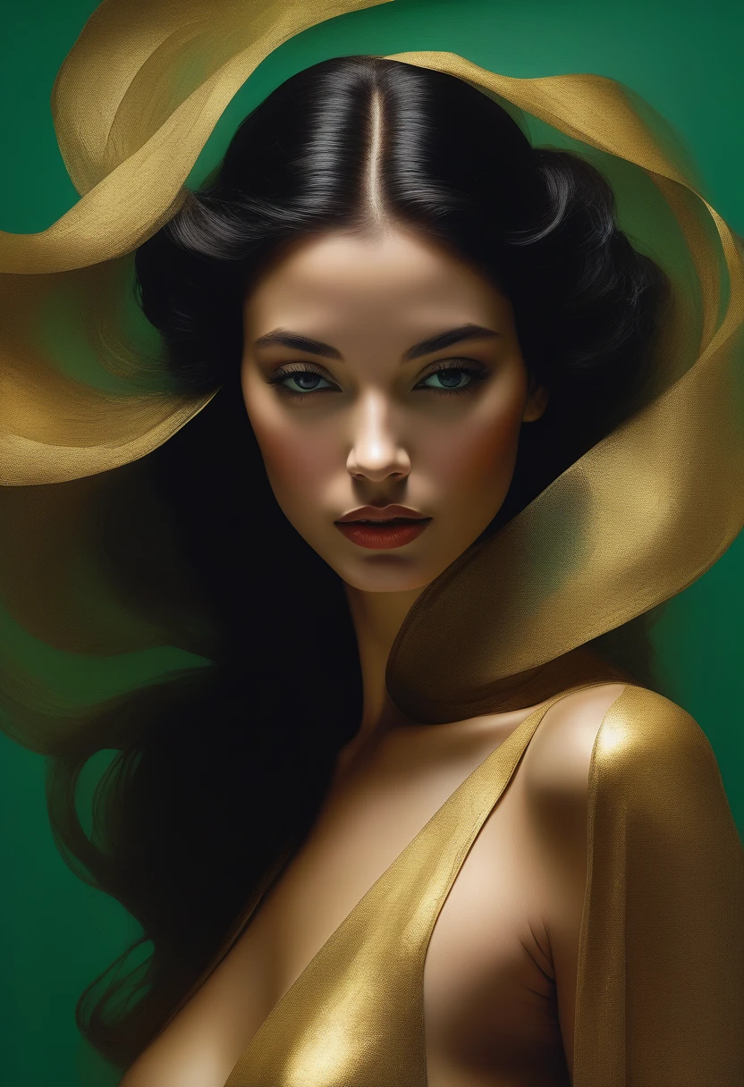 Abstract Nude Woman Painted in Gold and Green Paint, by Sam Spratt, Alberto Seveso and Dan McCaw, Behance Favorite, Behance. Polished, by William Berra, Best of Behance, by James Paick, by Alberto Seveso, Saatchi Art, Masterpiece; Behance HD, Kai Fine Art, Detailed Facial Structure. Non-Representational, Colors and Shapes, Expression of Feelings, Imaginative, Highly Detailed Dancing on the Crescent Moon with Transparent Veils, Imaginative Script, Director: Aaron Douglas, Director: Hugh Hughes, Nude Woman Dancing, Director: Robert Peak, Illustration!, Angus McBride, Inspired by Raymond Leech, Laurent Durieux, (Asaf Hanuka), Inspired by Art Frahm, Elegant Dance on You