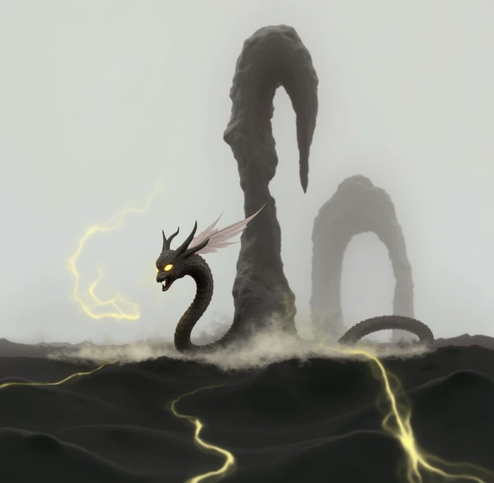A person stands at the edge of a cliff, gazing at the sunset, its warm colors illuminating the sky. As they admire the breathtaking scene, a glowing shadow begins to form behind them. The entity appears to be made of pure light, its contours shimmering and flickering as if made of liquid gold. Slowly and silently, it moves towards them until it finally touches their body and starts to merge with them. The person feels a sudden jolt and a mix of fear and awe as the entity completely takes over, their two forms merging into one.
