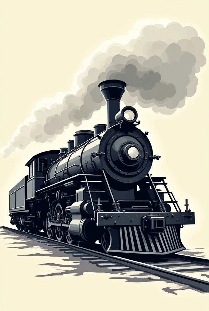 Draw me a horizontal steam train in vector form 
there are four u-shaped prescriptions