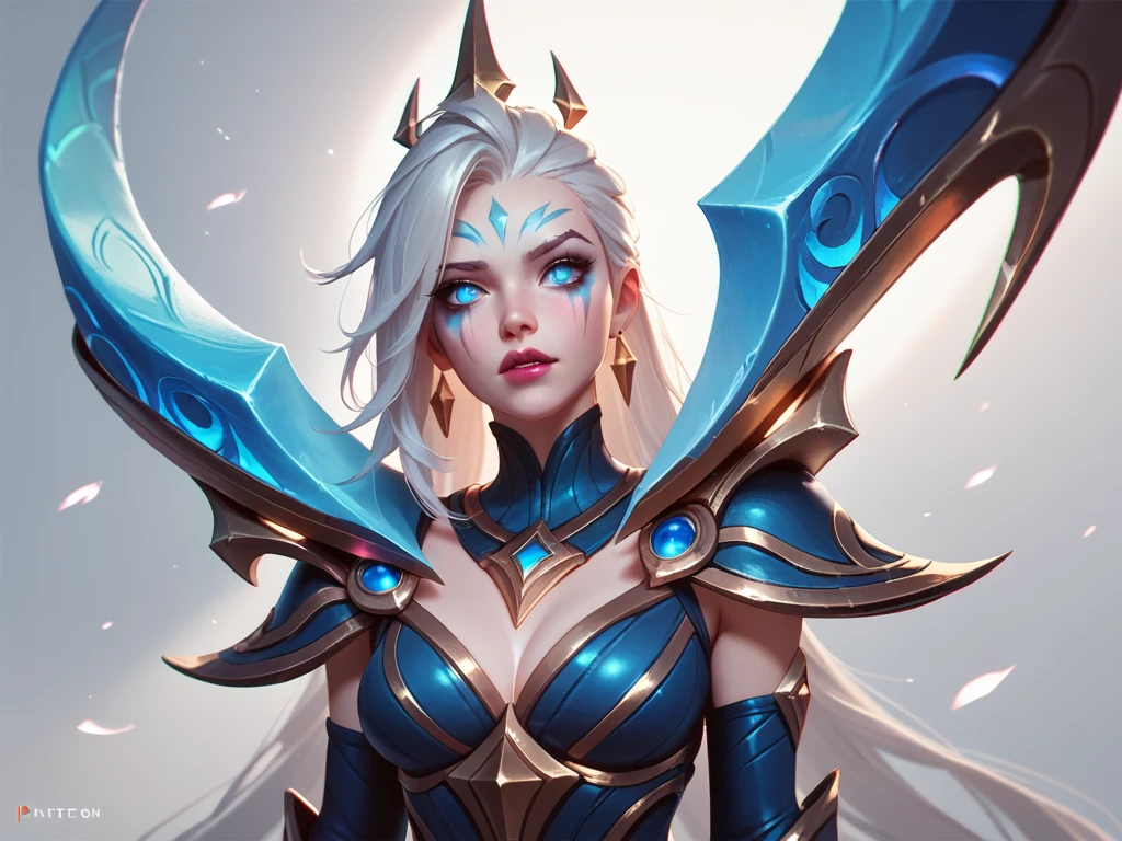 Elsa-Elise Fusion, Merging templates, Cabelos brancos da Elsa, particulas de gelo, melting, 1girl, Beautiful, (master part:1.2), (melhor qualidade:1.2), ((pose de luta)), ((campo de batalha)), cinemactic, olhos perfeitos, pele perfeita, perfect lighting, sorrir, luz, cor, pele texturizada, detalhe, Beleza, maravilha, ultra-detalhado, rosto perfeito