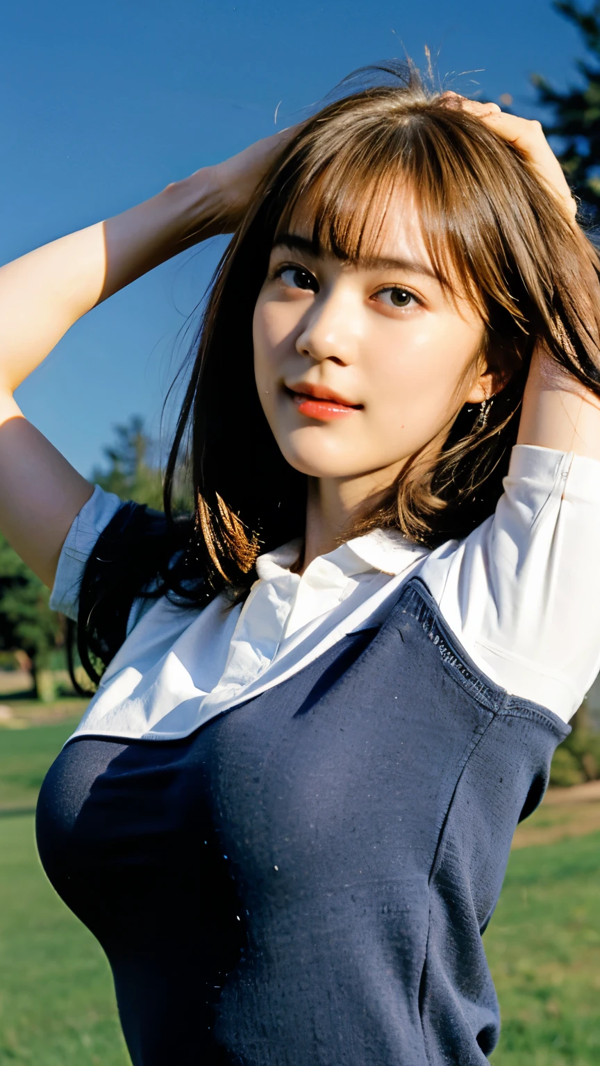 Big Breasts Busty golf
