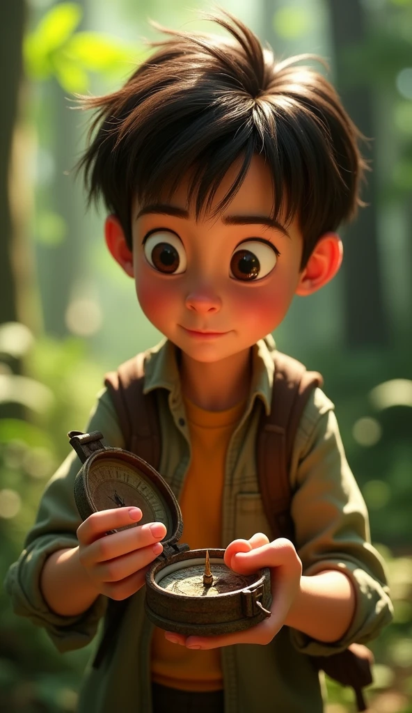 Photorealism 1.4 realistic realism high detailed definition Malaysian orang asli teen native aborigines wearing sleeveless shirt short sitting on bamboo floor bamboo hut leaf roof at the jungle taking a selfie with smartphone tan skin messy hair