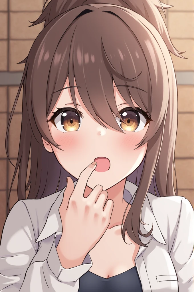 G********** When you turn on a girl who licks her tits, a boy's eyes are too big, even if the same girl is too white, her eyes will be perfect.