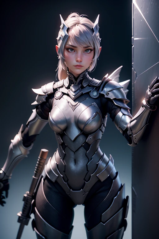 ((Masterpiece, best quality,edgQuality)),solo,1girl,
edgAdepta, looking at viewer, short hair, blonde hair, upper body, lips, realistic ,wearing edgAdepta,power armor,shoulder armor,skull emblem