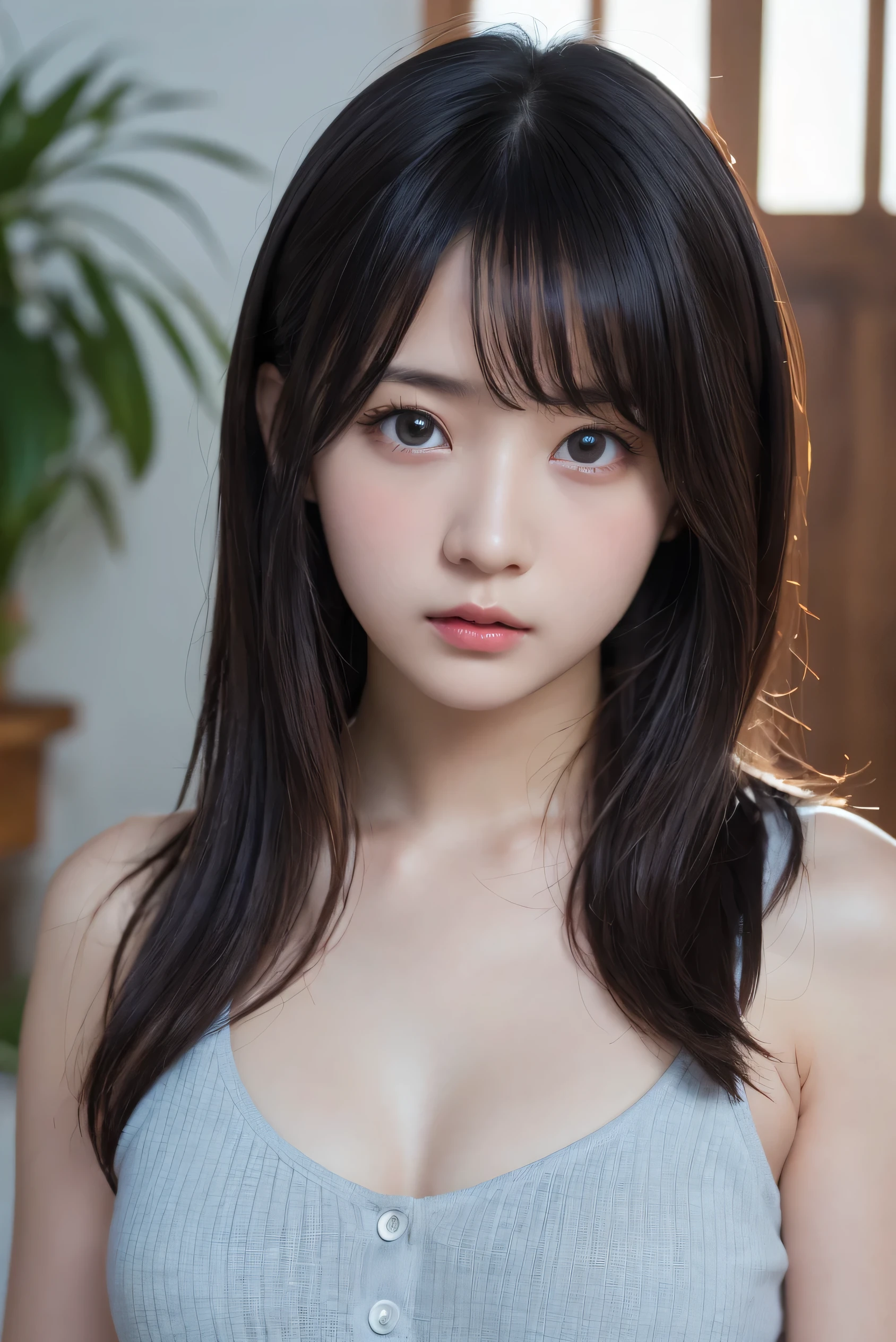 Please redeem, RAW Photos, Realistic, face, Incredibly beautiful girl, cute, Long Hair,ponytail，Written boundary depth, High resolution, 超detailed, detailed, Very detaileded, extremely detaileded eye and face, Sharp pupils, Realistic students, Sharp focus, Cinema Lighting, flat breasts, small breasts, small,( small bust: 1.2), small bust, (slim, small, flat, small), thin, Delicate and sexy collarbone, (White shirt:1.2), (Lifting ワイシャツ to show off a small white bra:1.5)))，((Esbian all over))，Glasses，