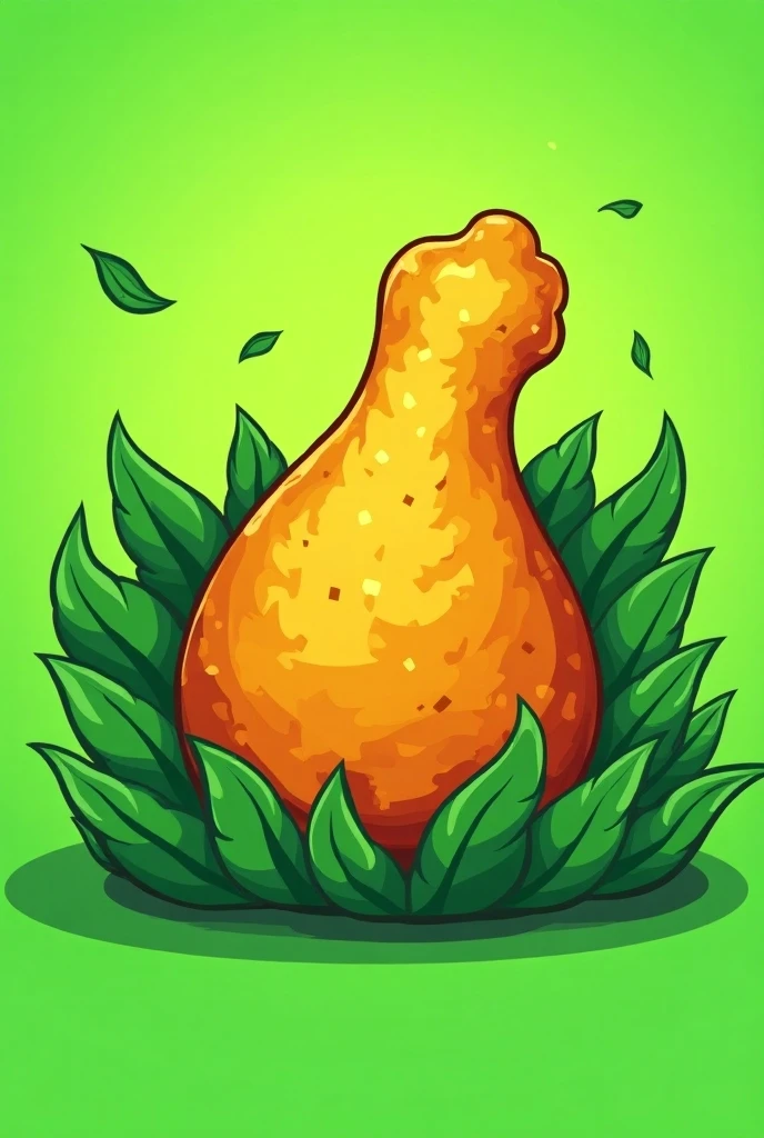  A majestic golden phoenix made of various delicious foods.  