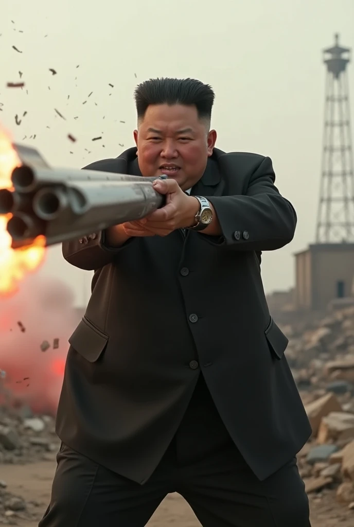Kim Jong un walks in Times Square, New York