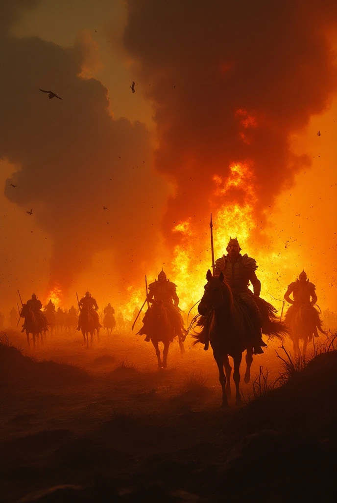 Fire of God consumes the king's men
