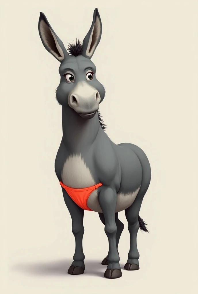 A Donkey female huge ass black pussy anus fursuit a 2 adult alone outdoors and blue eyes looking at the viewer with a smile Black background