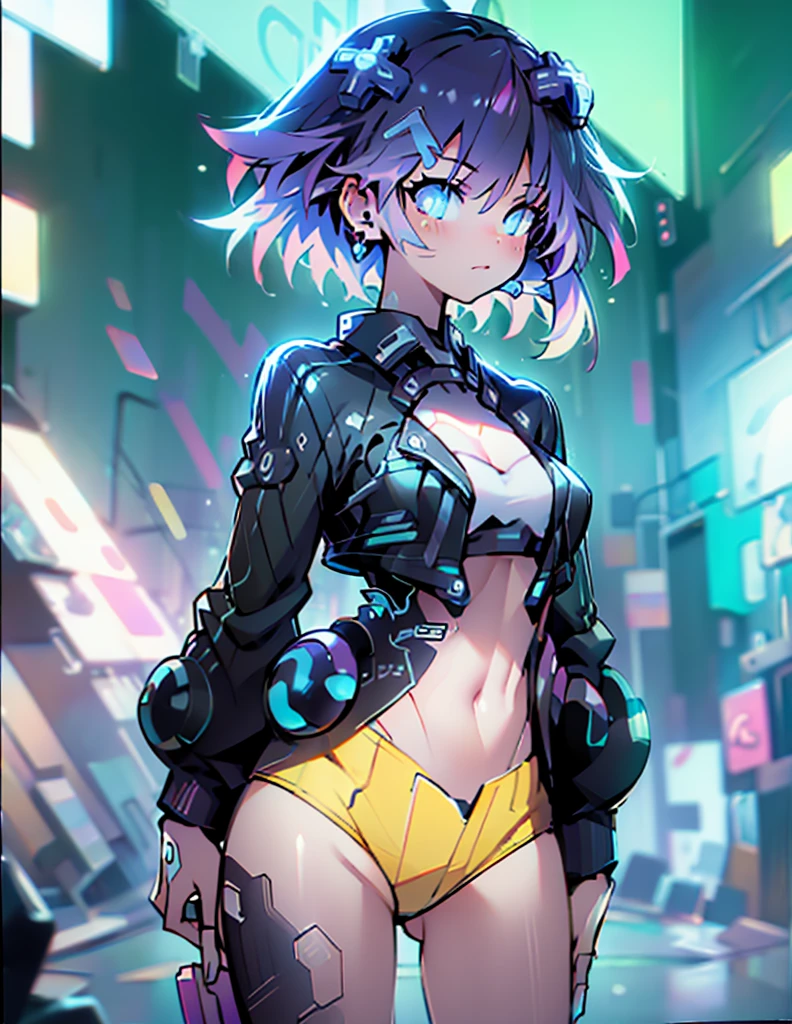 Cyberpunk Concept, rain, Neon lights,  High resolution ,  masterpiece , necessary,  Anatomically correct , Premiado muchas veces,  The best quality, Detail, HD model, Details altos,  lyrics, quality,  improvement,  Textured skin , UHD,  American flat ,  Anatomically correct ,  foreground,  Anatomically correct , cyberpunk landscape 