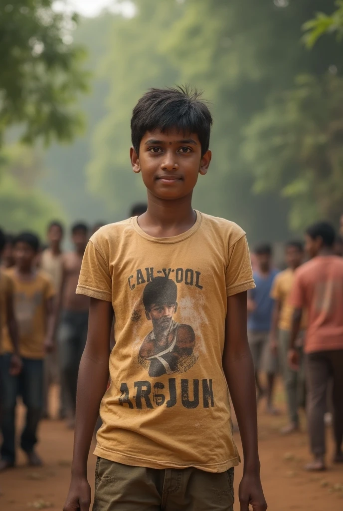 (real-life)
Alex is a teenager, dark-skinned, with brown eyes and wavy black hair, similar to Ralph Macchio's in 1984 (Daniel LaRusso). He wears simple clothes, like a white t-shirt and worn jeans. Has a thin scar above his right eyebrow, giving him a more serious air, despite his still youthful appearance.