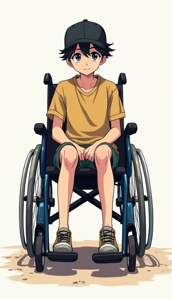 mermaid、Merman、delicate、naked、12 years old、wheelchair