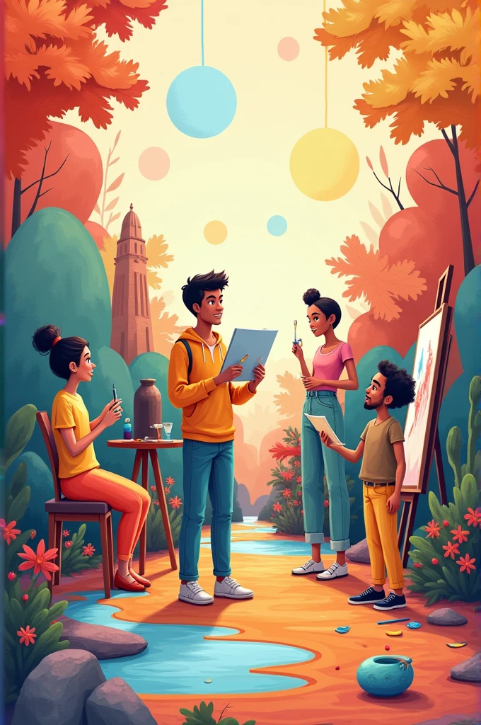 poster about purpose and functions of art