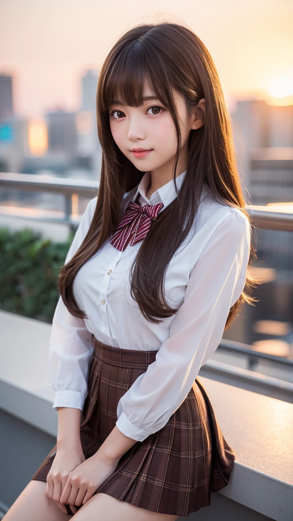 1 young girl, Super beautiful detailed face, hi-school girl, twintail, Staring at me, Open mouth slightly, smile shyly, multiple girls, Raw photo, (Best Quality:1.2), masutepiece, 16 K, high details, hight resolution, With the highest quality, High-definition raw color photos, professional photograpy, Cinematic Light, (Fine face:1.2), (hi-School uniform:1.5), (hi-School uniform with open chest), Beautiful breasts, girl portrait, (panties), No Underwear, classroom, (((Bokeh))), depth of fields,