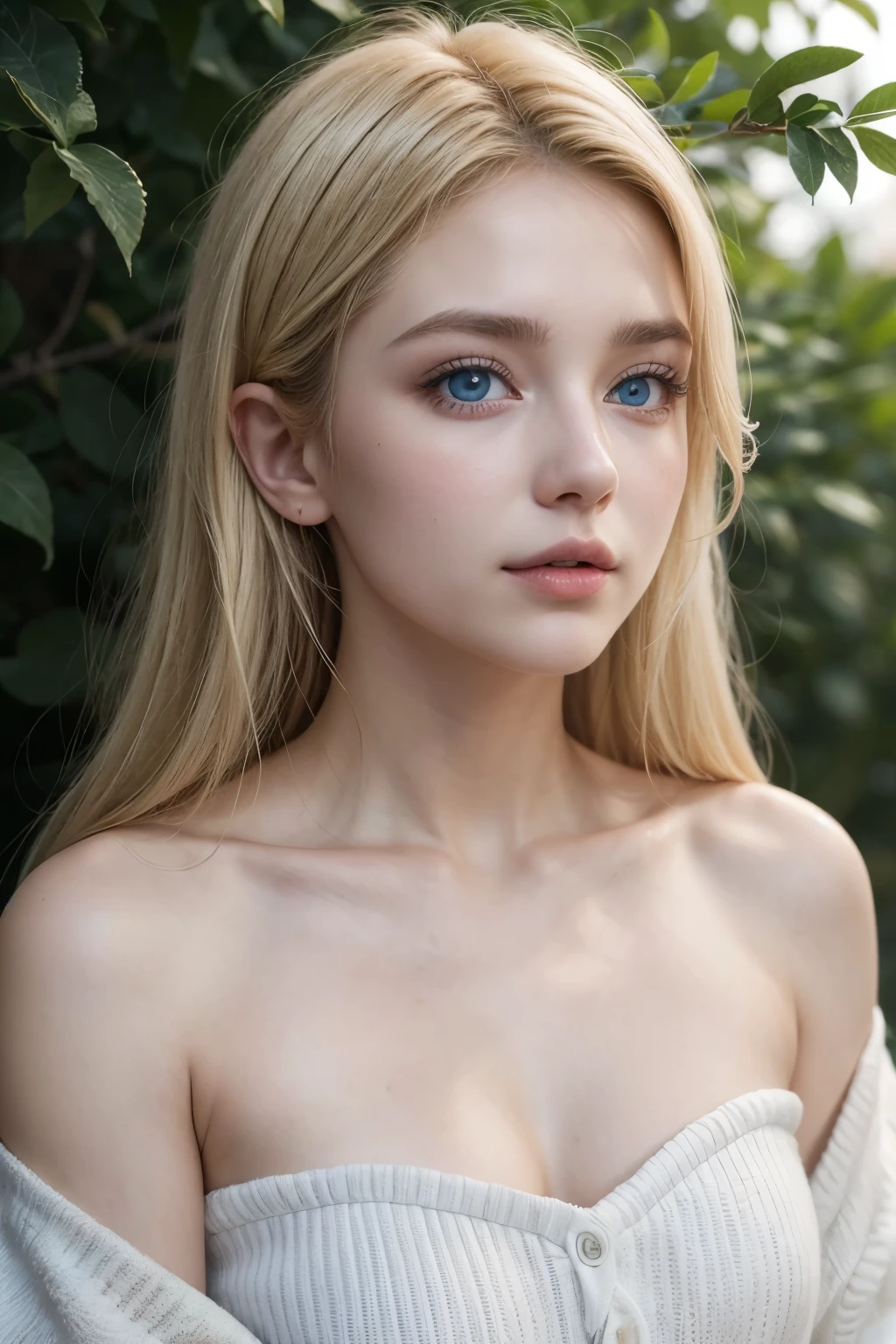 1 Girl, Beautiful, Baby Face, 20 Years Old, White Skin, Sexy Look, Nude beautiful, Bare breasts, Naked, Huge Colossal Chest, Blue Eye, Muscles:1.3, Outdoor, ((Bokeh:1.1)), Pink Glossy Hair, ((Diamond Earrings)), Apple Watch, long legs. Standing in the mountain