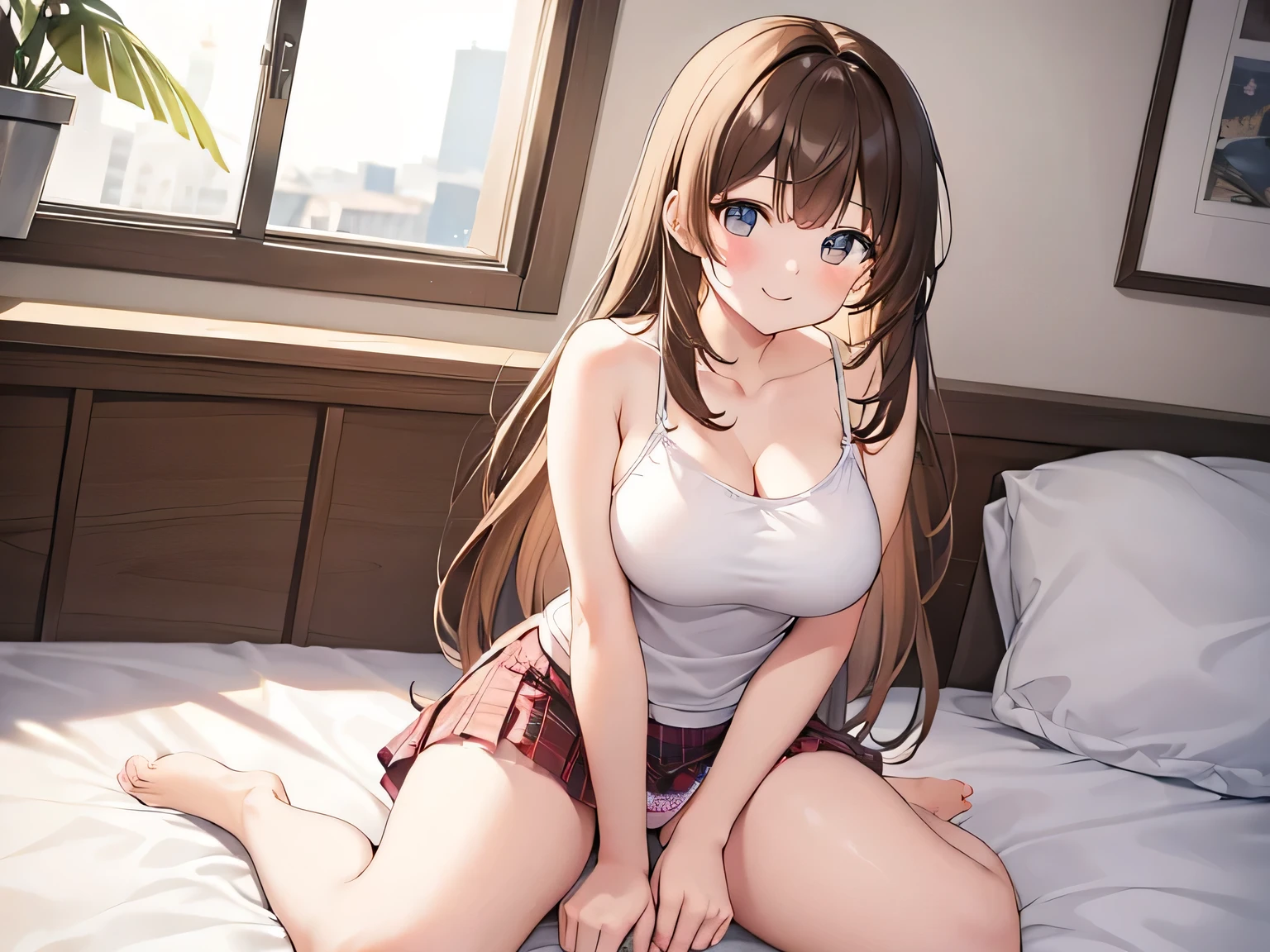 Cute brown hair girl covered in come ahegao face spreading legs covered in cum blushing skinny laying on back happy naked too much cum  steamy