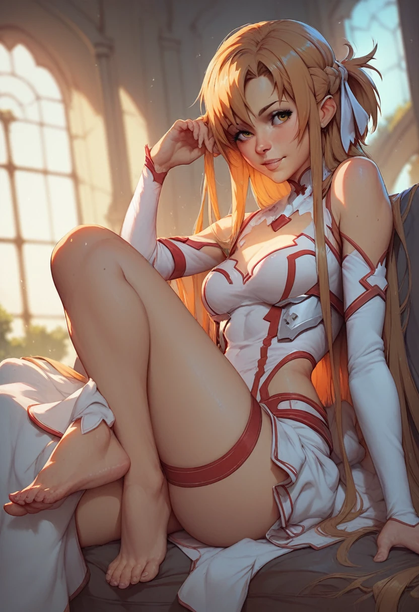  Asuna from Sword Art Online ，ization，Lori figure ，&#39;s face，About the height of an elementary school student，Small breasts，Long nipples， saggy breasts during pregnancy，she's brown ， sunburn marks，Pink tiny bikini， long white gloves and socks ，legs up， FULL NELSON POSITION， has his cock inserted into his pussy and anus at the same time，Double penetration ，vaginal sex， petite fat boy ， he has very white skin ， boy with white skin all over ，pale skin boy，Thick pubic hair，Love juice，Super high curry，Super long dick，gigantic penis，penis color is pale，Super white dick ，Grey glans，ash glans，((very very white dick))