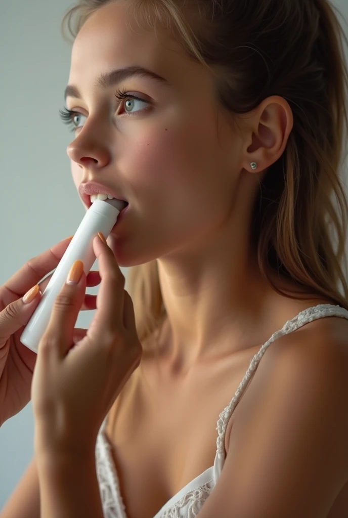 cum on a girl face her face full of white cum