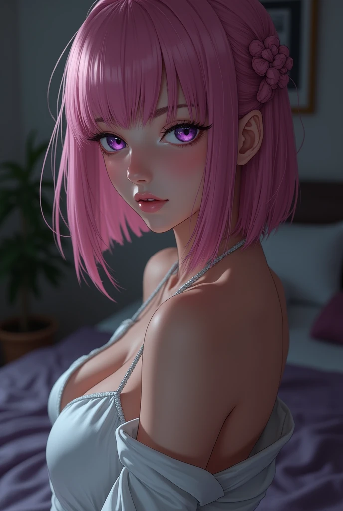 Haruno Sakura, push-up bra, (((feminine))), disheveled hair, bobcut, armpits, fingering , pitiful green eyes, ponytail, pink hair blue highlights, nipple slip, (sultry look), gradient background, elegant, (((perfect face))), realistic body, subsurface scattering, (masterpiece), natural light, (((realistic ))), dynamic angle, extremely detail CG unity 8k wallpaper, sharp focus, graceful, (((diffused light))), (((hard shadows))), textured skin, skin bumps, skindentation, looking up, perfect hair, depth of field, perfect anatomy, (((realistic skin texture))), (((NSFW))), (((mature content))), iridescent