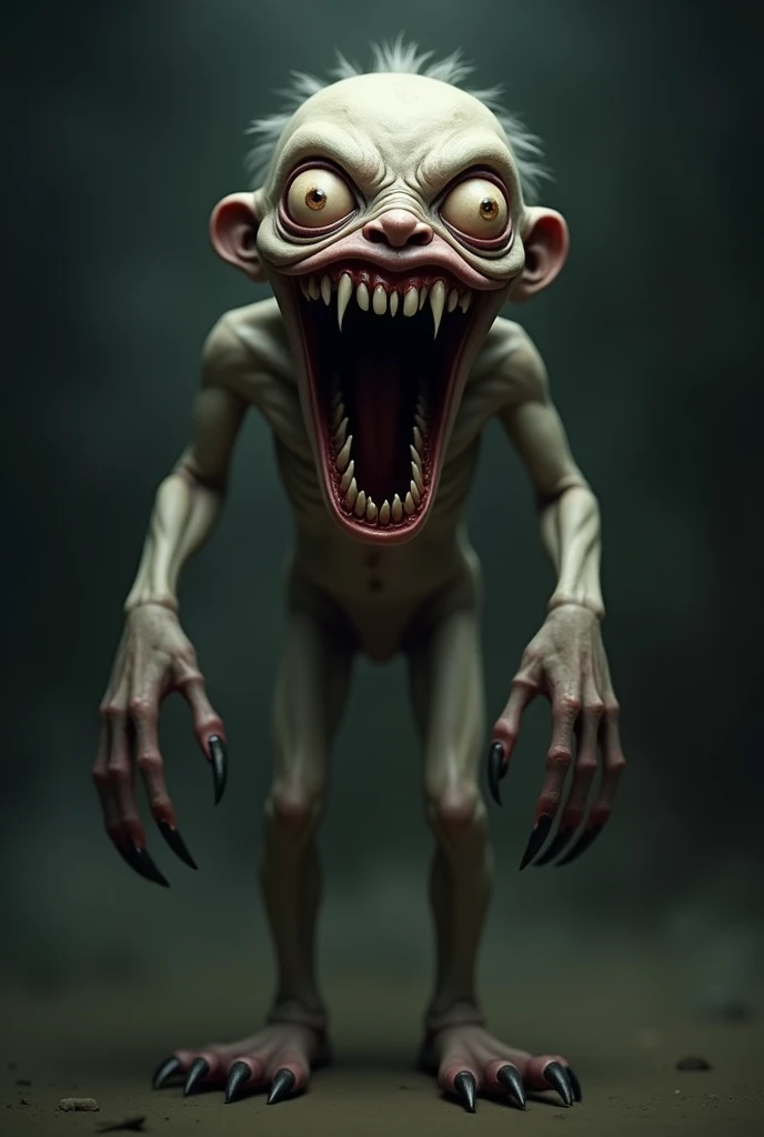 A monster in the style of Gerald Anthony Scarfe.