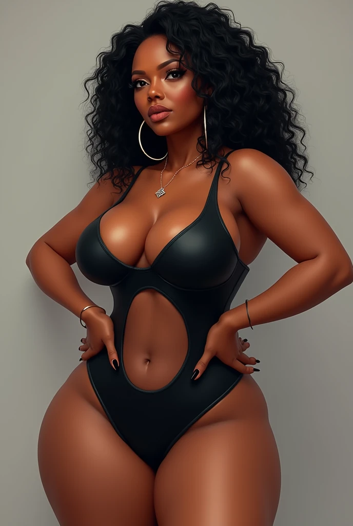 breathtakingly beautiful mixed 1woman, extremely beautiful eyes, (((massive breasts:1.5))) in tight tank top, ((More Detail, enhance_all, fix_everything)), Enhance