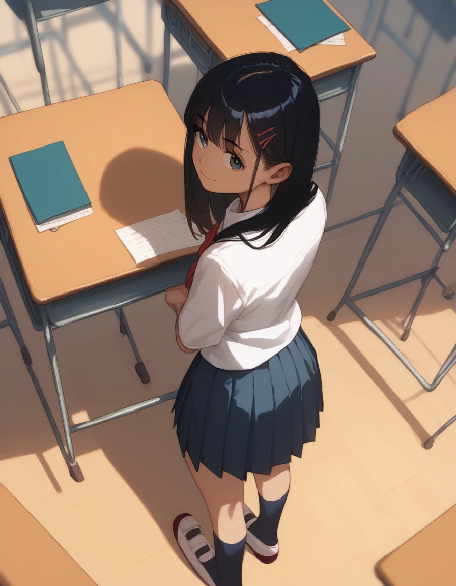 score_9, score_8_above, score_7_above, score_6_above, score_5_above, score_4_above
seasu, School uniform,   classroom ,   Looking back ,  light smile 