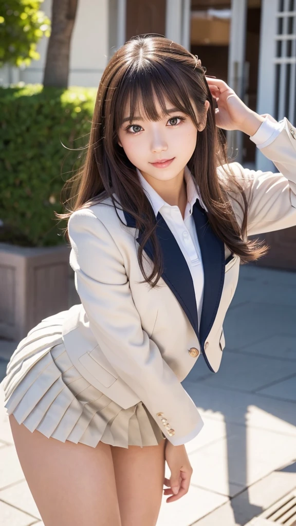 masterpiece、Highest quality、Very detailed、An illustration、Beautiful details、One Girl、cute、Detailed landscape、Library Background、Beautiful Hairstyles、Perfect ???????:1.4,4K resolution,((In a suit)),Smiling,(Ultra-realistic), (最高のAn illustration), (Increase the resolution), (8k), (masterpiece), 1 girl, ((The front hair is up)), Slender body, Smile,(Slender girl),(Slim girl),Virtual Girl Lynn,On all fours