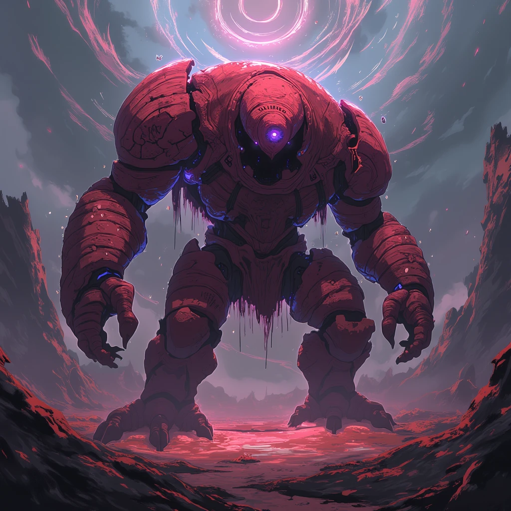 anime style, Aalar's Chosen Flesh Golem