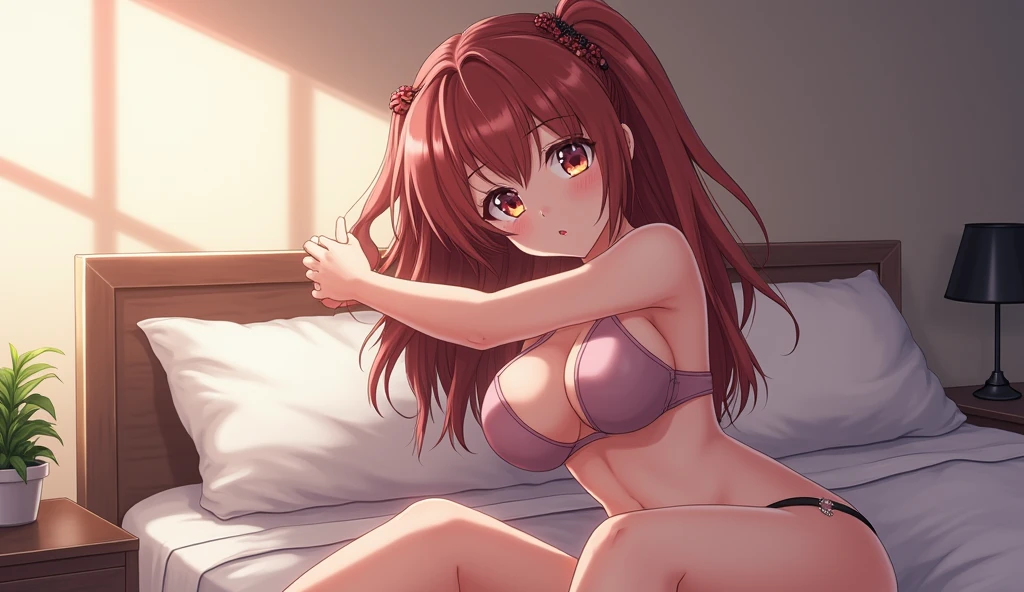 Naked anime girl