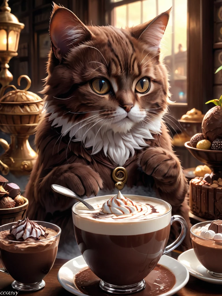 Coffsey , cat、cocoa、 chocolate 、 fantasy