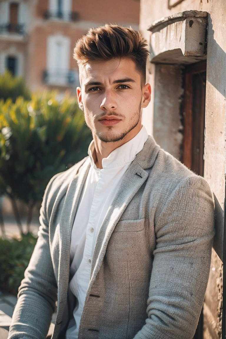 Handsome French Men ,outdoor