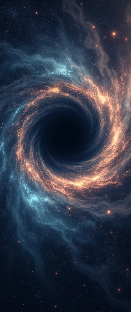 ((masterpiece)), ((Best Quality)),  black hole swallowing stars