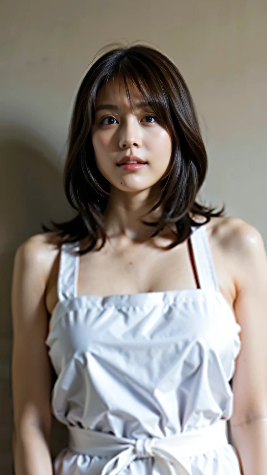 Big Breasts naked apron - SeaArt AI