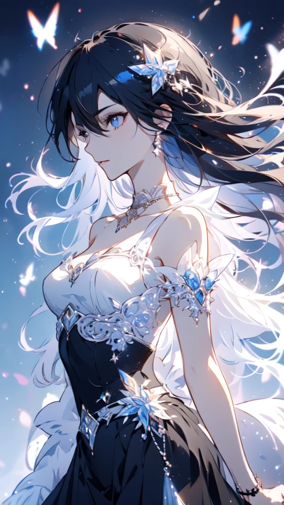 {{wonderful}}, Highest quality, Ultra-detailed CG Unity 8k Wallpaper, Beautiful details、Transparent、mysterious、both hands