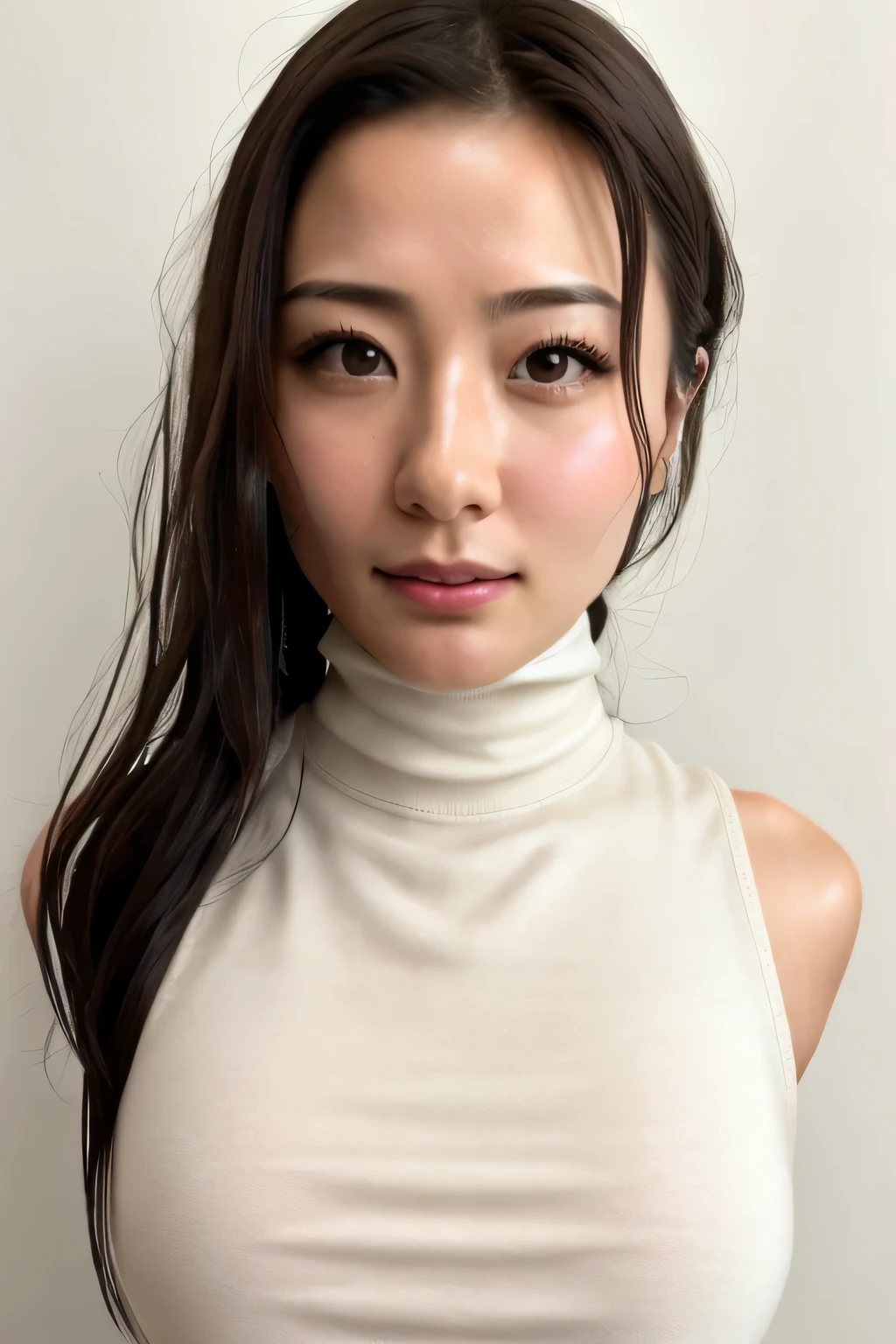  beautiful Japanese actress full of sexual desire、1 person,Flying debris,, Award-Winning Photos Showing Teeth and Tongue ,  very detailed, face focus ,  big double eyes, 30 years old、Black Hair、 pubic skin、((( Closeup of Faces )))、 Insulated、 do training to make your nose thinner and longer,全身にpee、urine、Full body wet、 girl on the whole body 1 person、toilet、Urinal cleaning 、Kneel、dirty、pee、(( White Turtleneck Sleeveless Dress))、(Sharp Nose)Frowning Performance:1.4,,Performance,Frowning,Please lift your head、,Biting your lip,Hair tied up, wearing a {x} Tank top, Bring your face close to the camera , Being peed on,