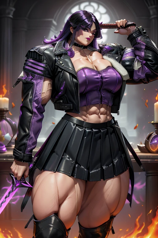 shampoo ranma 1/2, Fitness, muscular, shredded abs, beautiful woman, teasing,, super sexy, large evil smile, gesugao,   red glowing eyes, purple hair, malicious, vicious, grim, blushing,  , grim, plain simple, Exaggerated evil facial expressions, sadism, malice, glowing eyes, scanline filter, glitch effect, sharp eyes, dark shadows, orgasm, super sexy, maniac, sadistic, agressive, purple hair, thin waist, thick thighs, thick calves, thick legs, long legs, teasing, sexy, perfect body, tonned body, fitness, shredded abs, gorgeous, beautiful, sweating, sweaty, sweat, high heels, sneakers, full body shot, domination, femdom, bdsm, stepping over, standing on both feet, mini collegial skirt, underboobs, revealing clothing, thick lips, full lips, maniac, insane, insanity, dynamic posing, playboy photoshoot