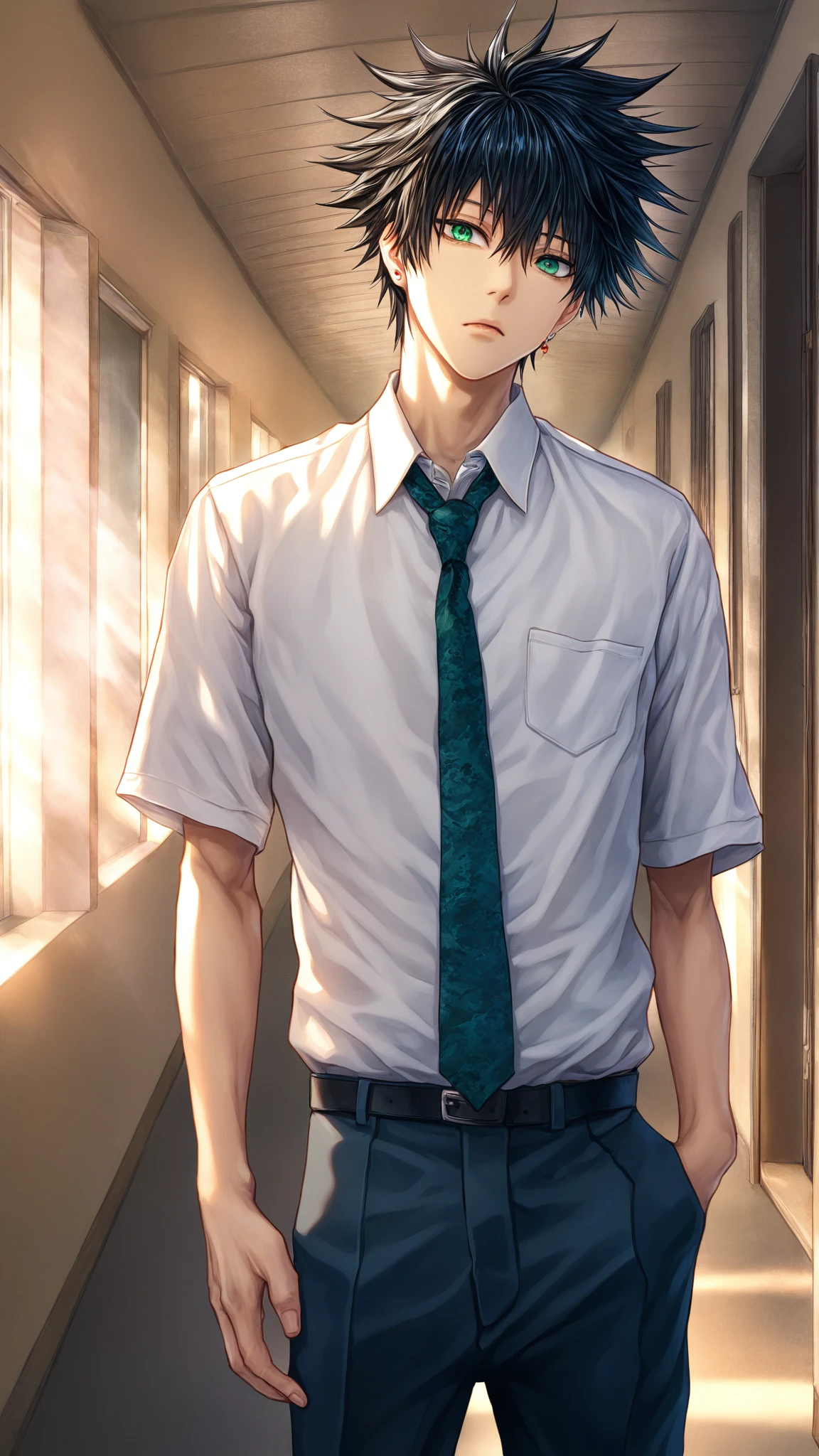 A young boy, Rohan, sits alone in a dimly lit classroom. His expression reflects boredom and weariness, as if the weight of the world rests upon his small shoulders. Despite his innocent appearance, he is often the target of bullying by his classmates.