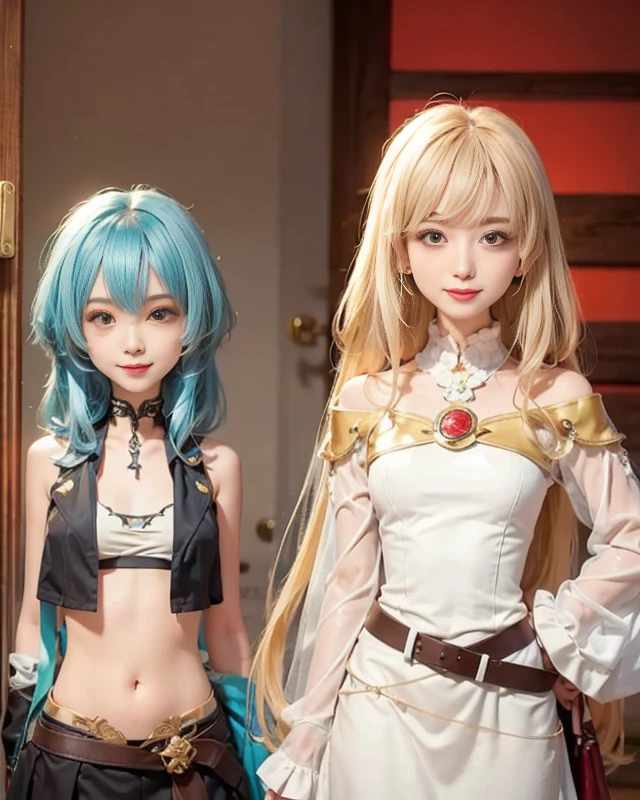 Transparent hair、hime-cut、Golden Eyes、eye glasses、ssmile、early girls、flat chest、Thin pubic hair、Beautiful open legs、Jersey