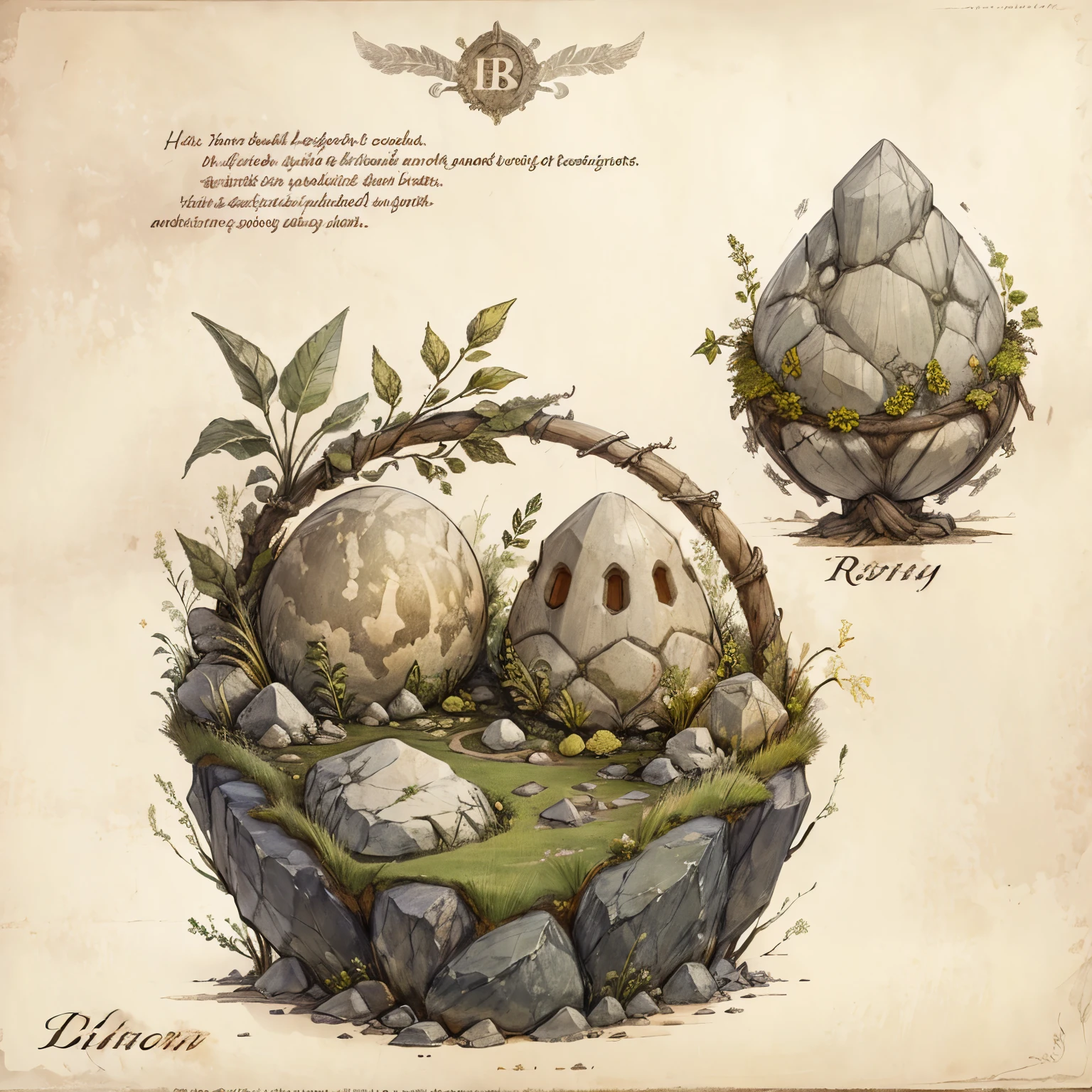 Bestiary of Herbs and Stones