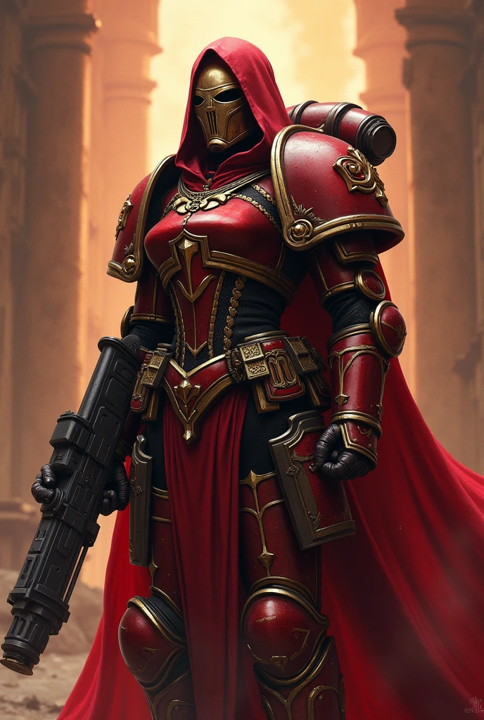 Generate a stunning art style, a true [masterpiece] [best quality] of art. The image showcases [detailed linework], [dynamic shading], and [dramatic lighting], bringing to life a [dreading atmosphere, grim dark coloures] . In the background a [command center, warhammer 40k] is to be seen in [grand:1.8, high-scale:1.8, panorama:1.8] from [from below]. An oppressive atmosphere prevails
LotaraSarrin,  solo is [full body view:1.5, charging forward, front view, evil grin ]. She  is wearing [uniform,military uniform,jacket,brown hair,ponytail,epaulettes,long sleeves,pants,black gloves,blood,medium breasts]. She is having one hand up, shouting with hands.
<lora:more_details:1>    <lora:LotaraSarrin:0.8>