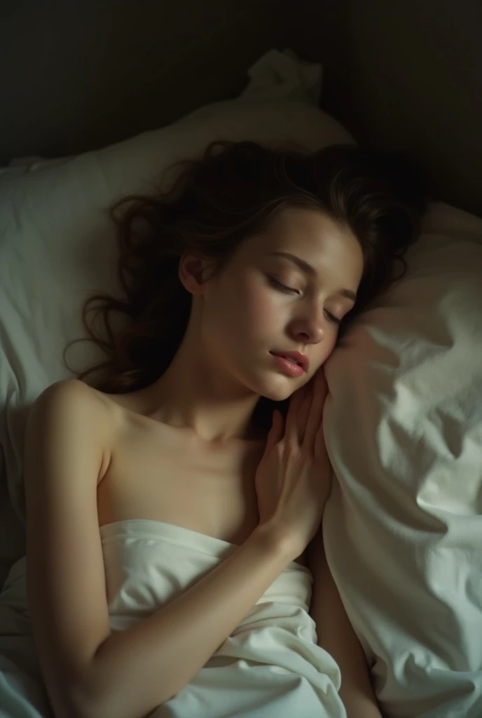cutie, lies face down on the bed, beautiful curly hair, красивая pop в черных маленьких трусиках, средняя pop, nice legs, pop, ass