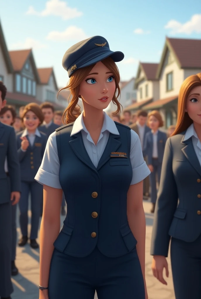 SFW, ExtremelyDetailed (((Air crew Kids group in Kidzania:1.4))), perfect face, Reflective Eyes, Detailed(Delicate Clothing textures), Corrected Leg to Foot Line, ((Specular Reflection:1.28)), TopQuality 8K Ultra-detailed masterpiece (ProfessionalPhoto:1.37)(Acutance:0.8),(Luminism)