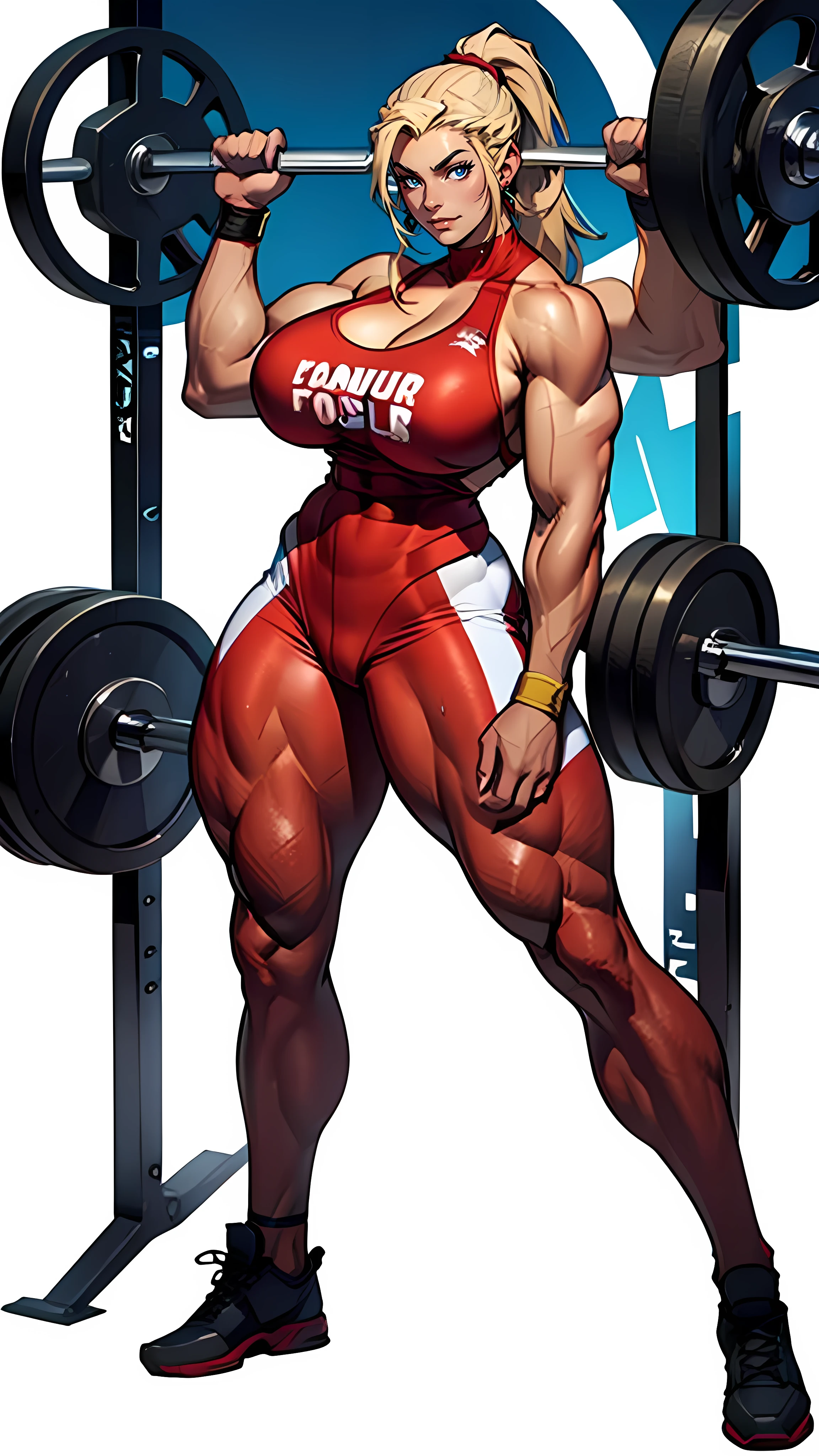 ((Full Body)), SheRaQuiron character, (((Erotic Transparent Attire:1.5))), (Bendover in a sexual erotic pose:1.5), (thick legs and calves), ((thick arms)), slim waist, wide hips, ((MASSIVE FEMALE BODYBUILDER:1.9)), ((HUGE BREASTS:1.9))