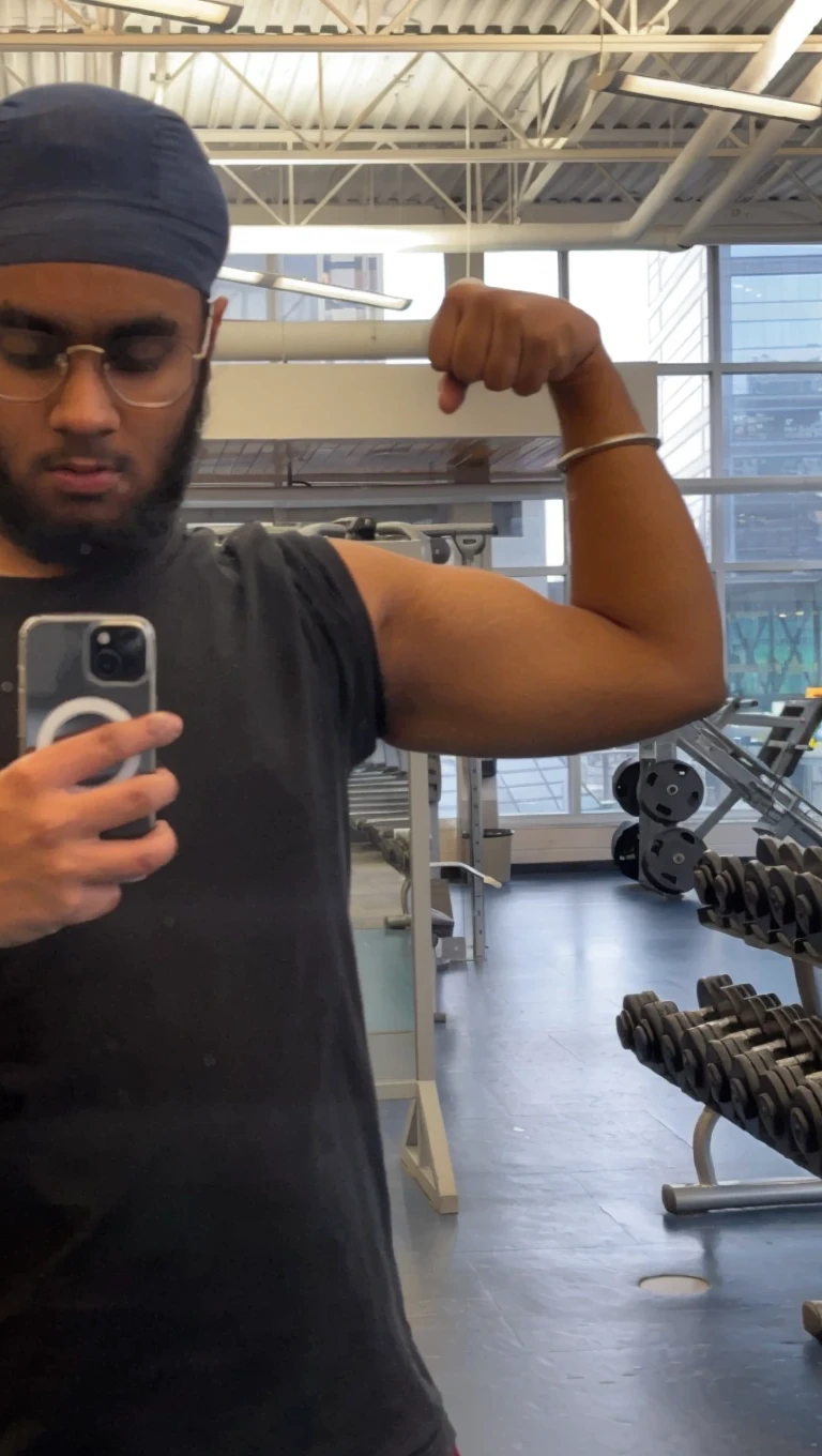 Enhance male muscles with seamless integration. Ensure enhancements are completely invisible and match the original skin tone, texture, lighting, and shadows. Use high resolution, detailed, sharp, clear, crisp, fine-grained, precise, defined, high-quality, ultra-detailed, high-def, high-fidelity techniques. Utilize photorealistic, naturalistic, realistic lighting, accurate anatomy, texture detail, nuanced shadows, lifelike colors, authentic skin tones, precise rendering, believable depth, fine-grained textures, subtle gradients, convincing highlights, true-to-life proportions, realistic expressions, seamless integration, immersive atmosphere, and genuine textures. Ensure the enhancements blend perfectly with existing boundaries and are placed with realistic accuracy, maintaining the image’s integrity and realism.