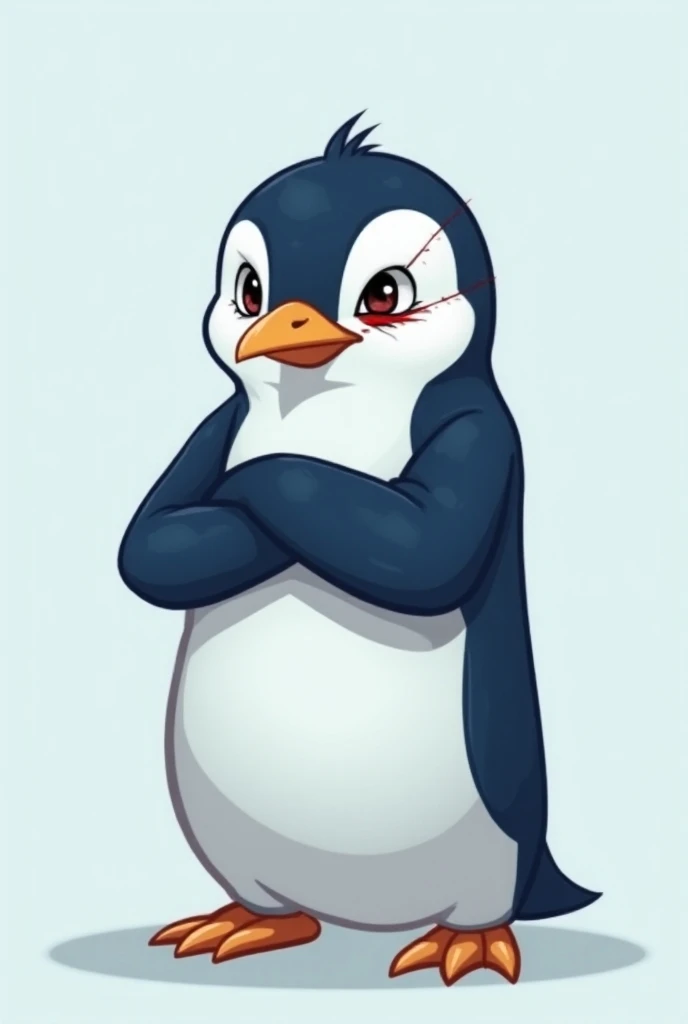 Penguin,misosouperstar art style, best quality,masterpiece,1girl,chubby,beach,detailed,bikini,selfie,sexy